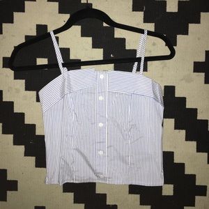 Cute striped crop top